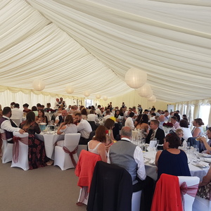 Wedding Guests Seated